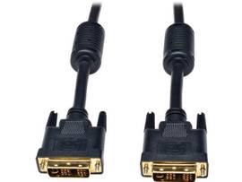 DVI Single Link Cable, Digital and Analog TMDS Monitor Cable (DVI-I M/M), 6-ft.