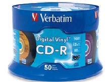 DIG VINYL CD-R 80M/700MB IJ 5X50