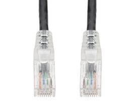 ADDON 7FT RJ-45 (MALE) TO RJ-45 (MALE) CAT6 STRAIGHT CLEAR-CLAW BLACK UTP COPPER
