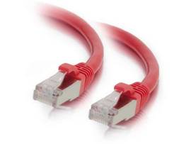 C2G 14FT CAT6 SNAGLESS STP CABLE-RED