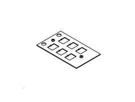 LEGRAND-WIREMOLD CRFB DEVICE PLATE