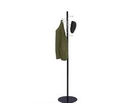 SAFCO COAT RACK SPIRAL NAIL HEAD BLK