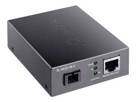 TP-LINK OMADA 10/100/1000 MBPS RJ45 TO 1000 MBPS SINGLE-MODE SC WDM BI-DIRECTIONAL FIBER CONVERTER