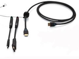 C2G 6FT HDMI RING DP USBC