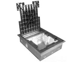 LEGRAND-WIREMOLD SAF FLOORBOX GRY TILE COV