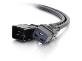 LEGRAND-ORTRONICS 3FT LOCKING C20 TO C19 15A 250V BLACK