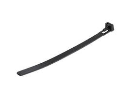 6 REUSABLE CABLE TIES, NYLON, 100 PACK