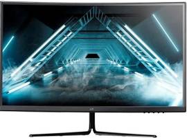 MONOPRICE 32IN ZERO-G CURVED GAMING MONITOR - 1500R, 16:9, 2560X1440P, WQHD, 165HZ, HDMI, DISPLAYPORT,