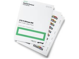 HPE LTO-9 RW BAR CODE LABEL PACK