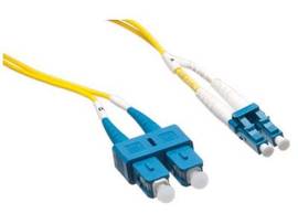 AXIOM LC/SC SINGLEMODE DUPLEX OS2 9/125 FIBER OPTIC CABLE 40M