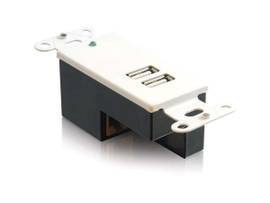 C2G 2-PRT USB SUPERBOOSTER WALLPLATE-RECEIV