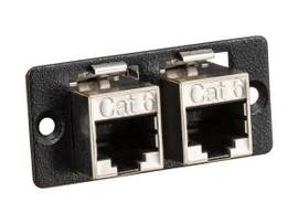 KRAMER WALL PLATE INSERT DUAL RJ-45