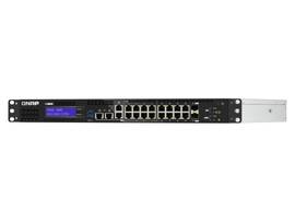 QNAP QGD-1602-C3758-16GB-US 16- PORT SWITCH INTEL ATOM C3758 8C 2.2 GHZ PROCESSOR, 16GB DDR4 SODIMM RAM (2 X SODIMM SLOT MAX 64GB)