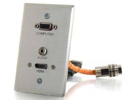C2G SG HDMI RR HD15 3.5MM AL