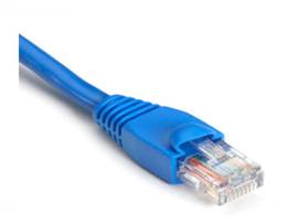 CAT5e 350-MHz Snagless Patch Cable UTP CM PVC RJ45 M/M BL 6in