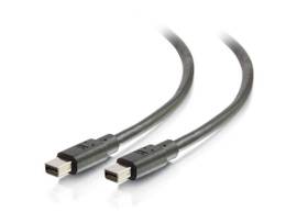 C2G DISPLAYPORT 3FT MINI CABLE 4K BLK