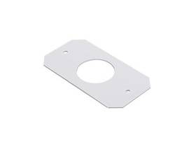LEGRAND-WIREMOLD 1 GANG SING REC PLT 1.4 O