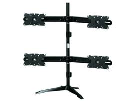 AMER QUAD MONITOR STAND MOUNT MAX 32 DISPLAY