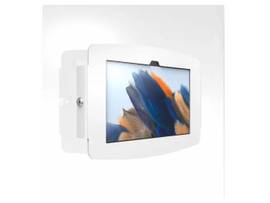 COMPULOCKS GALAXY TAB A8 10.5  SPACE ENCLOSURE GLASS MOUNT WHITE