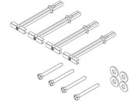 LEGRAND-CHIEF 1/4-20 GRADE 5 TOGGLER KIT