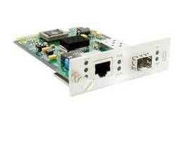 AddOn 10GBase-T RJ-45 & SFP+ Slot Media Converter Card for our rack or standalon