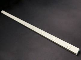 LEGRAND-WIREMOLD PLGMD 3FT.SGL CRT 6IN.OC 2400 IVORY (PKG OF 2)