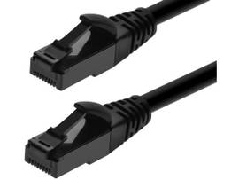 MONOPRICE CAT6A 1FT BLK FLXIBLE TPE PTCH CBL_ UTP_ 24AWG_ 500MHZ_ PURE BARE CPPR_ SNGLS RJ45_ FLX SERS ENET CBL