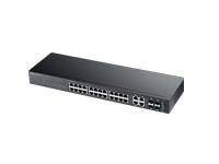 ZYXEL GS2210-24 - 24-PORT GIGABIT + 4 DUAL PERSONALITY (GBE RJ-45/SFP) (28 TOTAL PORTS)
