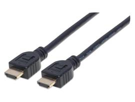 Manhattan In-wall CL3 High Speed HDMI Cable with Ethernet HEC, ARC, 3D, 4K@60Hz,