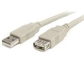 6 FT USB 2.0 EXTENSION CABLE A TO A M/F