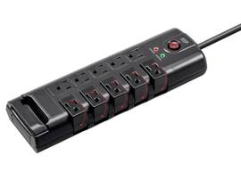 MONOPRICE ROTATING POWER BLOCK 8FT, 10 OUTLET