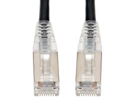 40ft RJ-45 (Male) to RJ-45 (Male) Shielded Straight Black Cat6A STP PVC Copper P