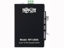TRIPPLITE INDUSTRIAL ETHERNET SWITCH 5-PORT UNMANAGED- 10/100 MBPS DIN MOUNT