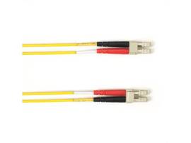 OS2 9/125 Singlemode Fiber Patch Cable OFNP Plenum LC-LC YL 2M