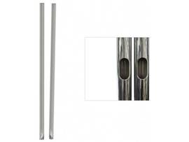 SET OF 72 CHROME REPLACEMENT POLES HALF