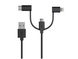 MONOPRICE APPLE MFI CERTIFIED USB TO MICRO USB + U