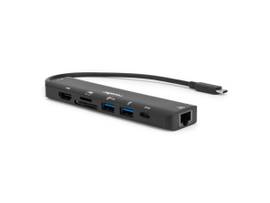 ROCSTOR PREMIUM USB TYPE-C 7-IN-1 4K MULTIPORT A