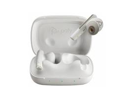 HP POLY VOYAGER FREE 60 UC WHITE SAND EARBUDS +BT700 USB-A ADAPTER +BASIC CHARGE CASE