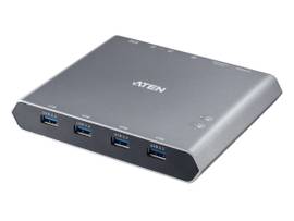 ATEN 2-PORT USB-C SHARING SWITCH WITH POWER PASS THROUGH