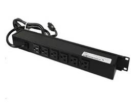 LEGRAND-WIREMOLD RACKMOUNT 19IN BLACK W/3