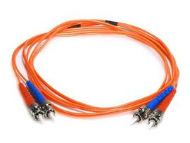 MONOPRICE FIBER OPTIC CABLE - ST TO ST_ OM1_ 62.5/