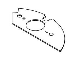 LEGRAND-WIREMOLD 1.39IN DEVICE PLATE 2