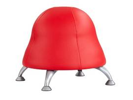 SAFCO CHAIR RUNTZ BALL RED VINYL