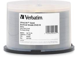 DVD-R8X ULTRALIFE ARCHIVAL GRADE 50PK