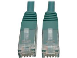 TRIPP LITE CABLE CAT6 GIGABIT MOLDED PATCH GREEN 12