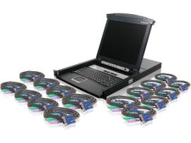 IOGEAR SWTCH 16P LCD KVM W/CBL GCL1816KITP