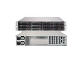 SUPERMICRO 2U SC826B 12 DRIVEJBOD W/SINGLEEXPANDER,REDUNDANT600W PS