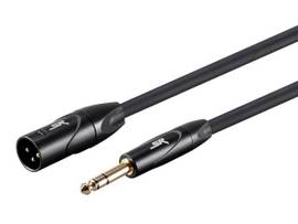 MONOPRICE STAGE RIGHT BY 15FT XLR MALE TO 1/4INCH