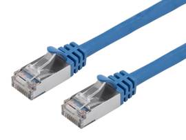 MONOPRICE CAT7 SHIELDED (S/FTP) CABLE_ 15FT BLUE