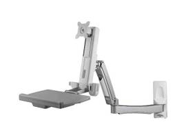 AMER SINGLE MONITOR ARTICULATING WALL MOUNT